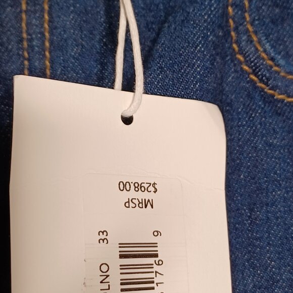 Frame Le Jane Jeans Womens 33 Colorblock High-Rise Straight Fit Streetwear Y2K - Picture 10 of 10